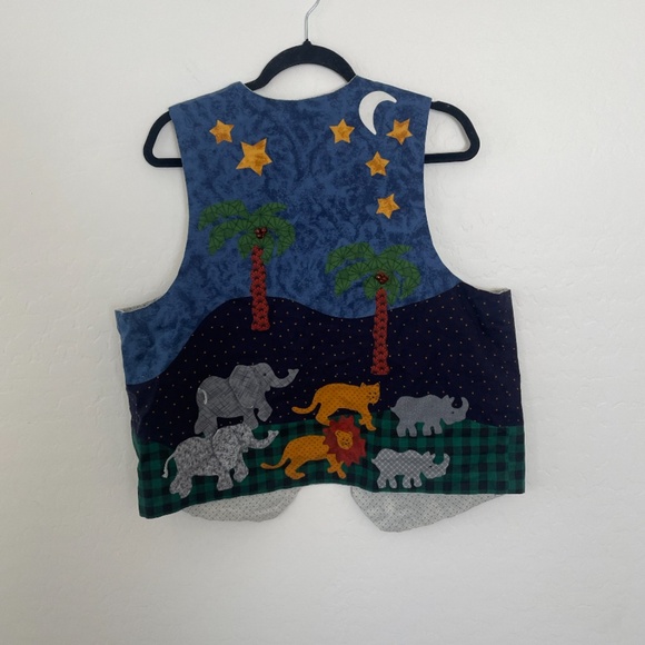 Noah's Ark Religious Christian Jesus Animal Sea Ocean Bible God Godly Vest Top - Picture 8 of 8